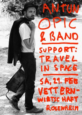 Antun Opic und travel in space
