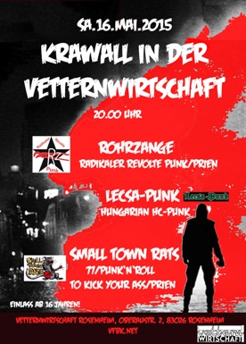 Krawall in der Vettern